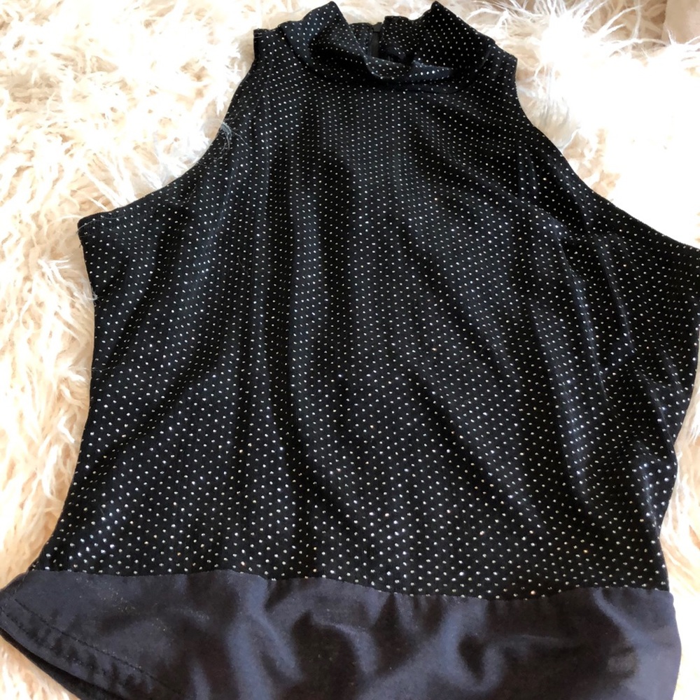 Cache bodysuit vintage small G string